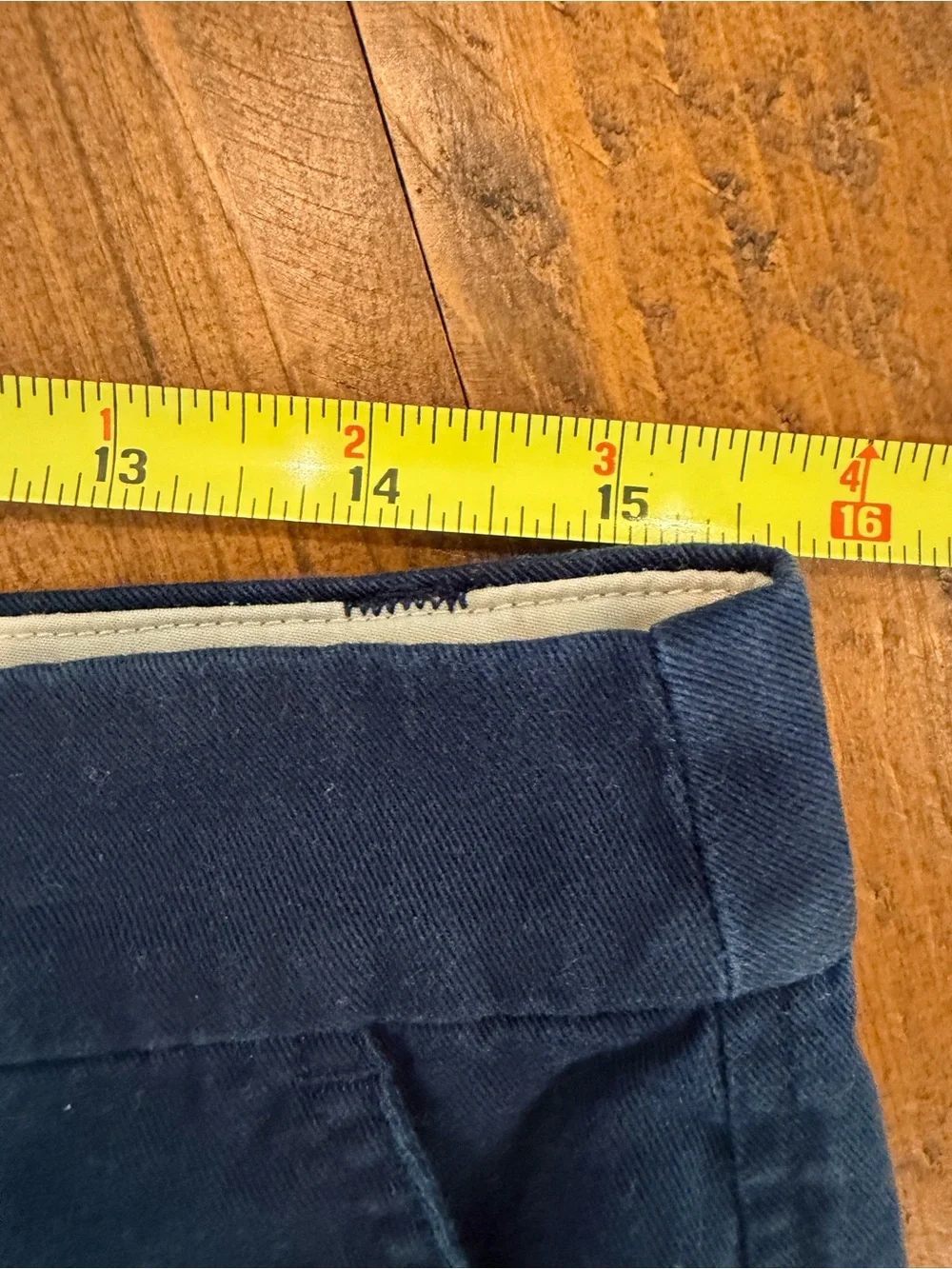 J. Crew Factory Navy Blue Chino Shorts